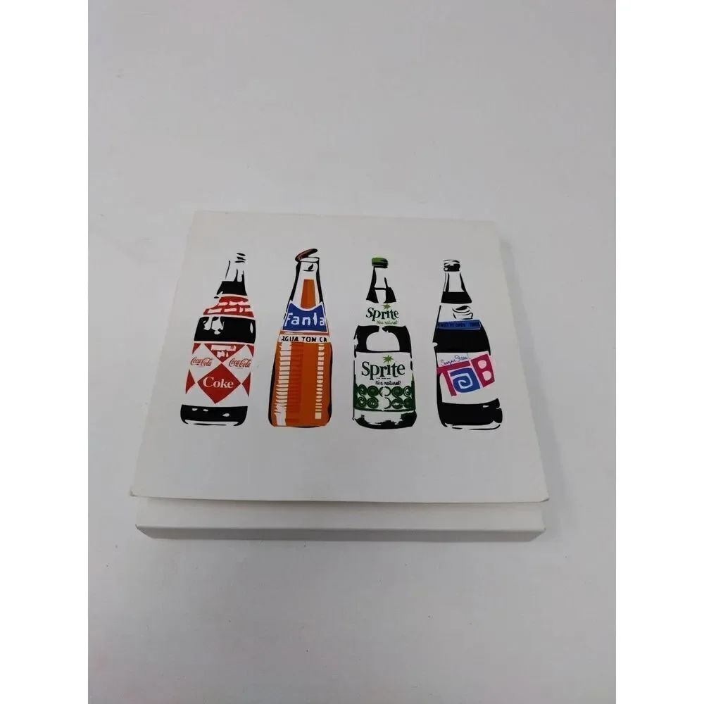 Vintage Coca Cola Retro Cards 4 Designs 8 Cards Total Various Fun Retro Designs